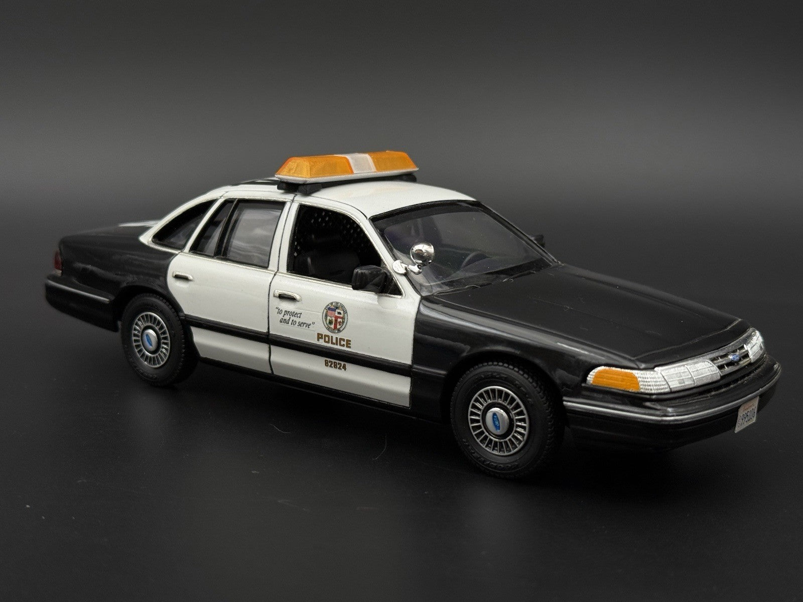 1/24 1/25 Scale Model Amber Clear Code 3 LP6000 Lightbar Tow Security 2411ClearA5