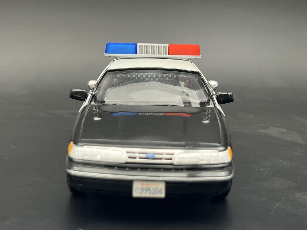 1/24 25 Blue Red California Twinsonic Lightbar Police Sheriff Highway Patrol17