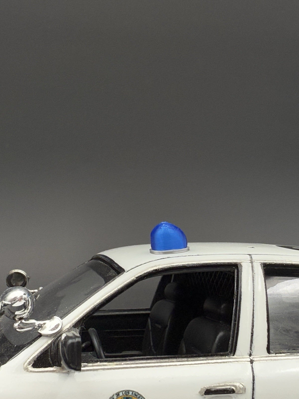 2Pack 1/24 25 LED Ready Blue Fire Ball Teardrop Beacon Kojak Police6