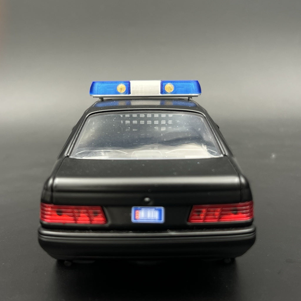 1/24 1/25 Blue Whelen 80H 90H 8000 Lightbar Police Sheriff Fire Highway Patrol7