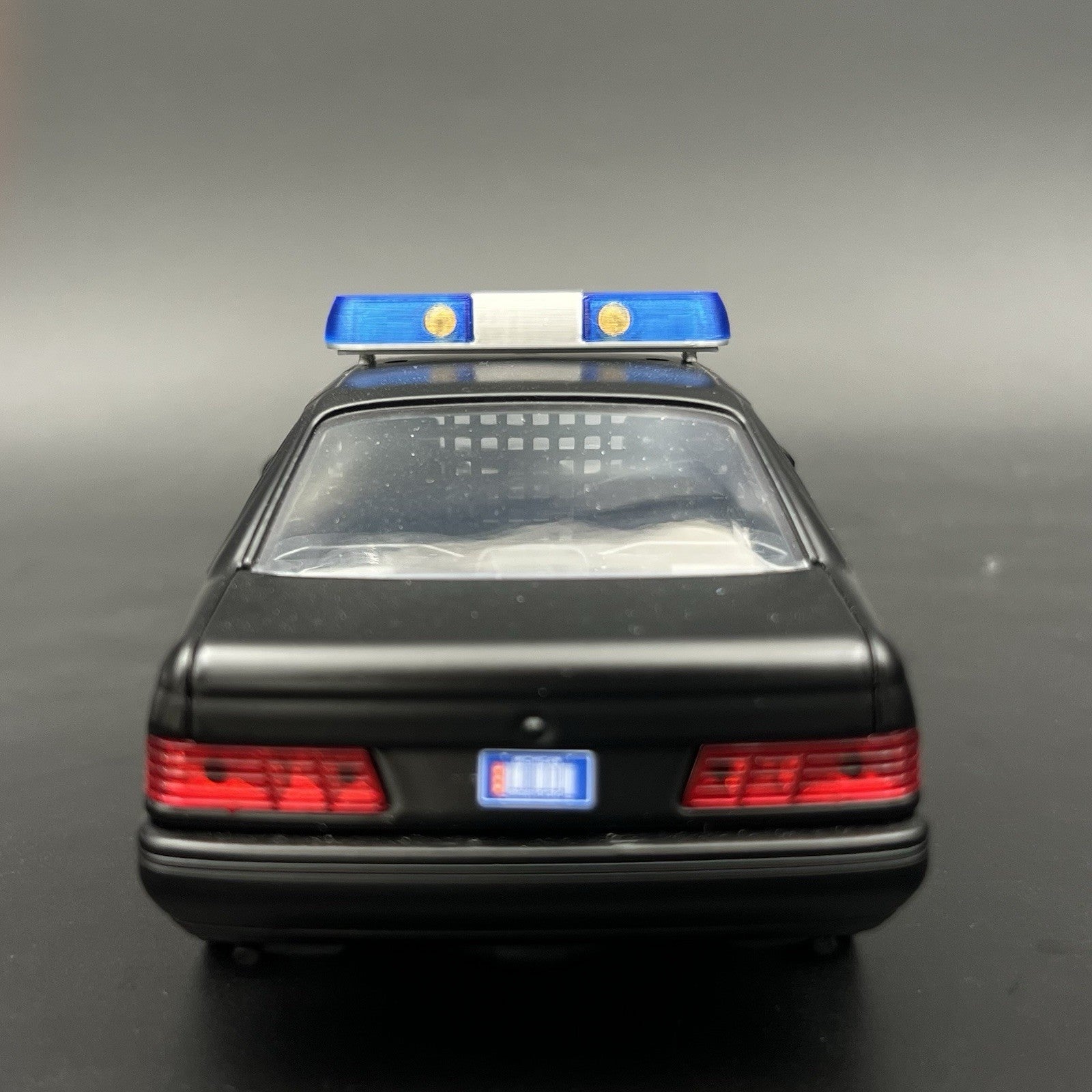 1/24 1/25 Blue Whelen 80H 90H 8000 Lightbar Police Sheriff Fire Highway Patrol7