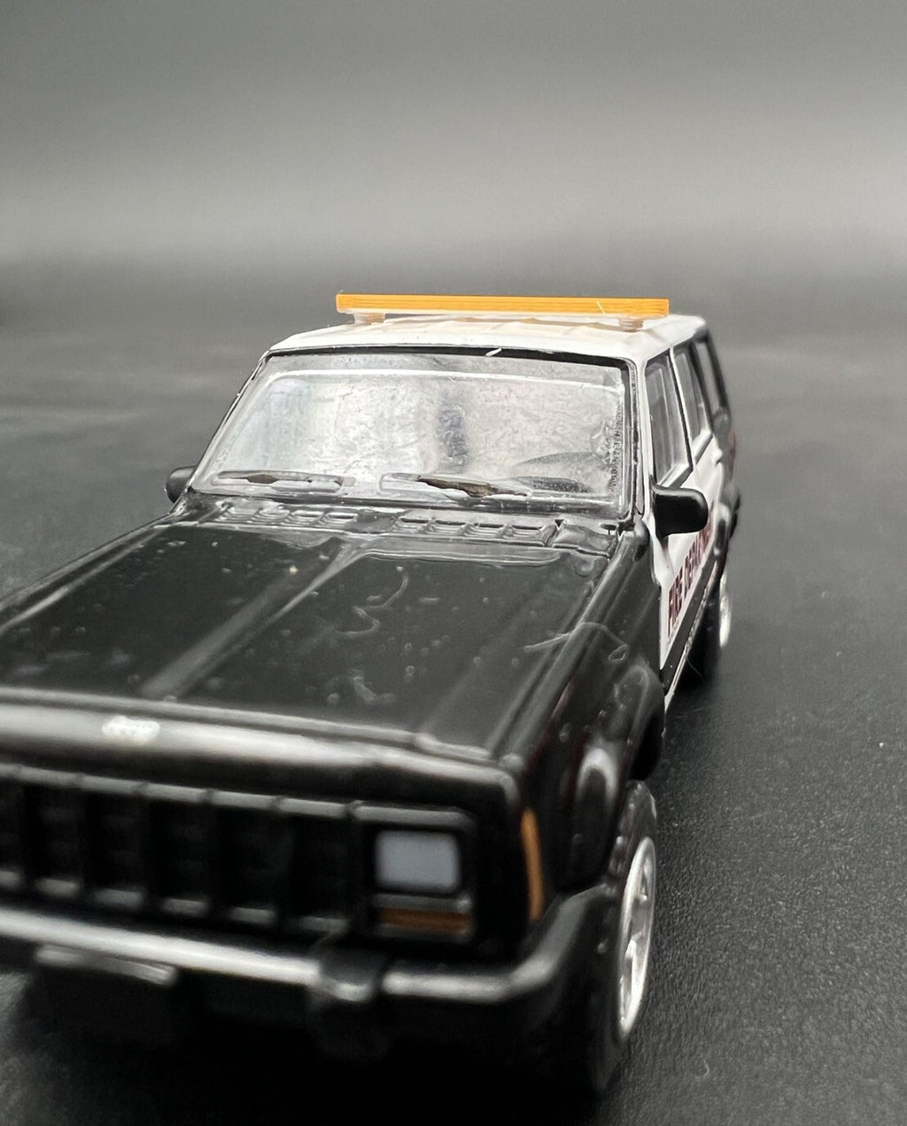 2 Pack 1/64 Amber LED Style Narrow Lightbar Greenlight Work Tow Construction3