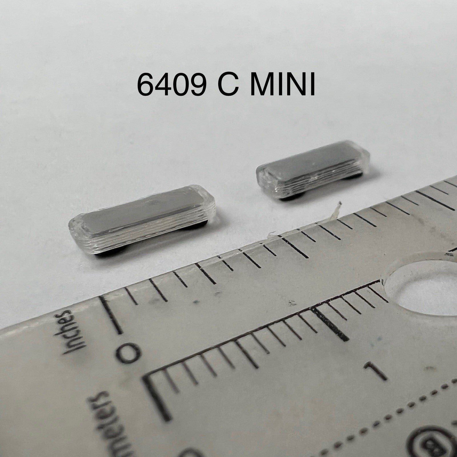2 Pack 1/64 Mini Whelen Edge Lightbar Gray Top Cover Police Sheriff Fire0