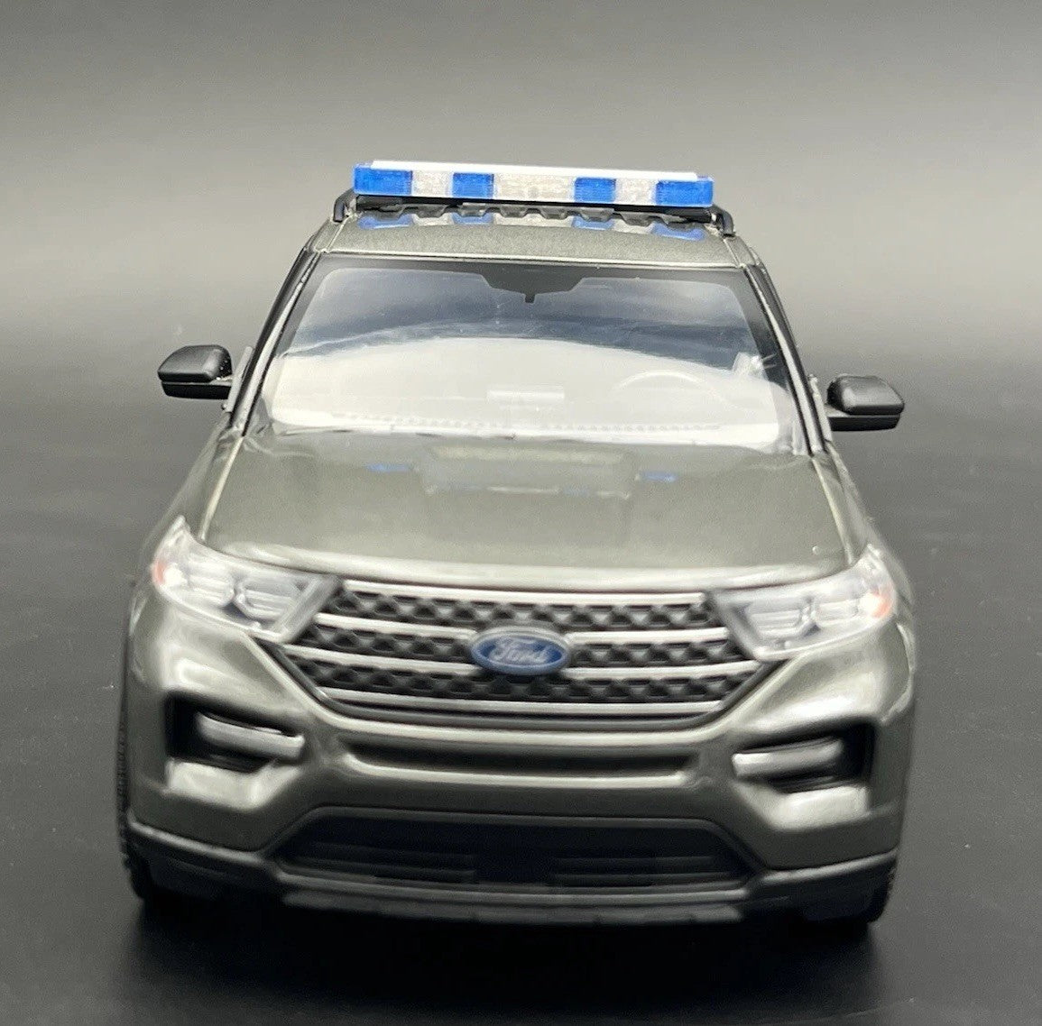1/24 25 27 LED Ready Whelen Edge Maui Hawaii Honolulu Police Lightbar Blue Clear4