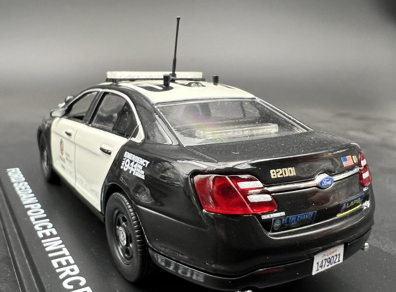 2 Pack 1/43 Sedan Length Code 3 X2100 Lightbar Greenlight Police Sheriff Fire5