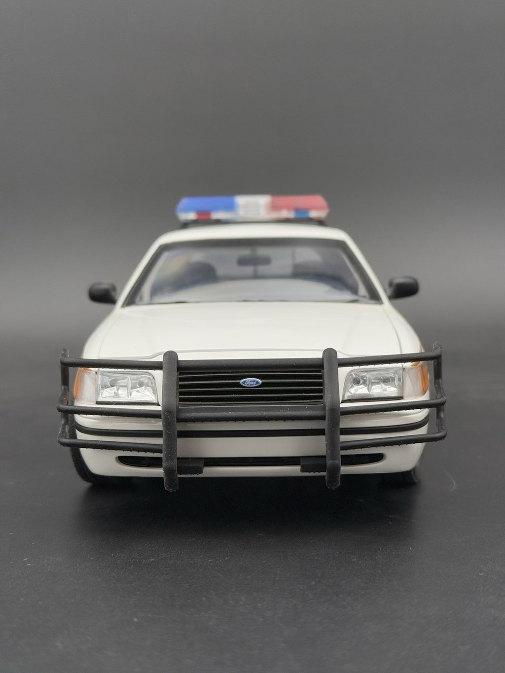 1/18 Scale Model Go Rhino Wrap Around Push Bumper Pushbar Crown Vic Police 18518