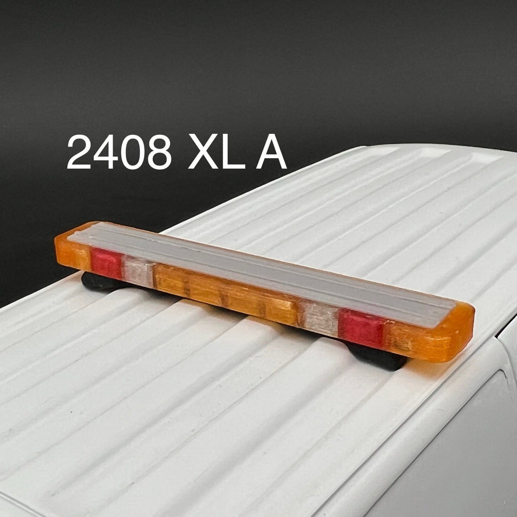 1/24 Scale Model Amber Green Whelen Edge XL Towman Lightbar Tow Truck 2408XLAG1