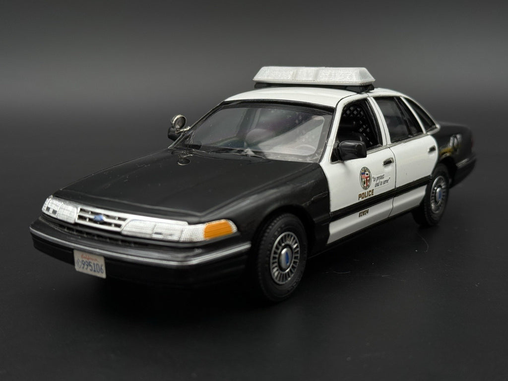 1/24 1/25 Scale Model Clear Code 3 LP6000 Lightbar Police Fire 2411ClearC3