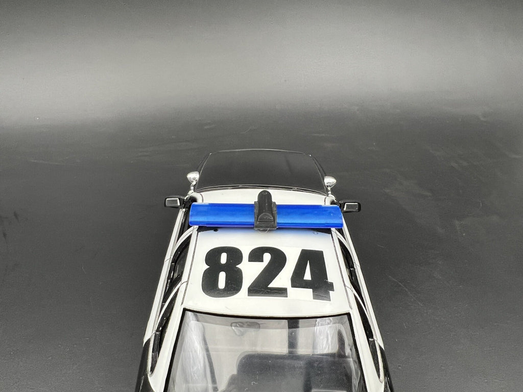1/24 25 LED Ready Jetsonic Lightbar Blue Clear FHP Florida Highway Patrol Police5