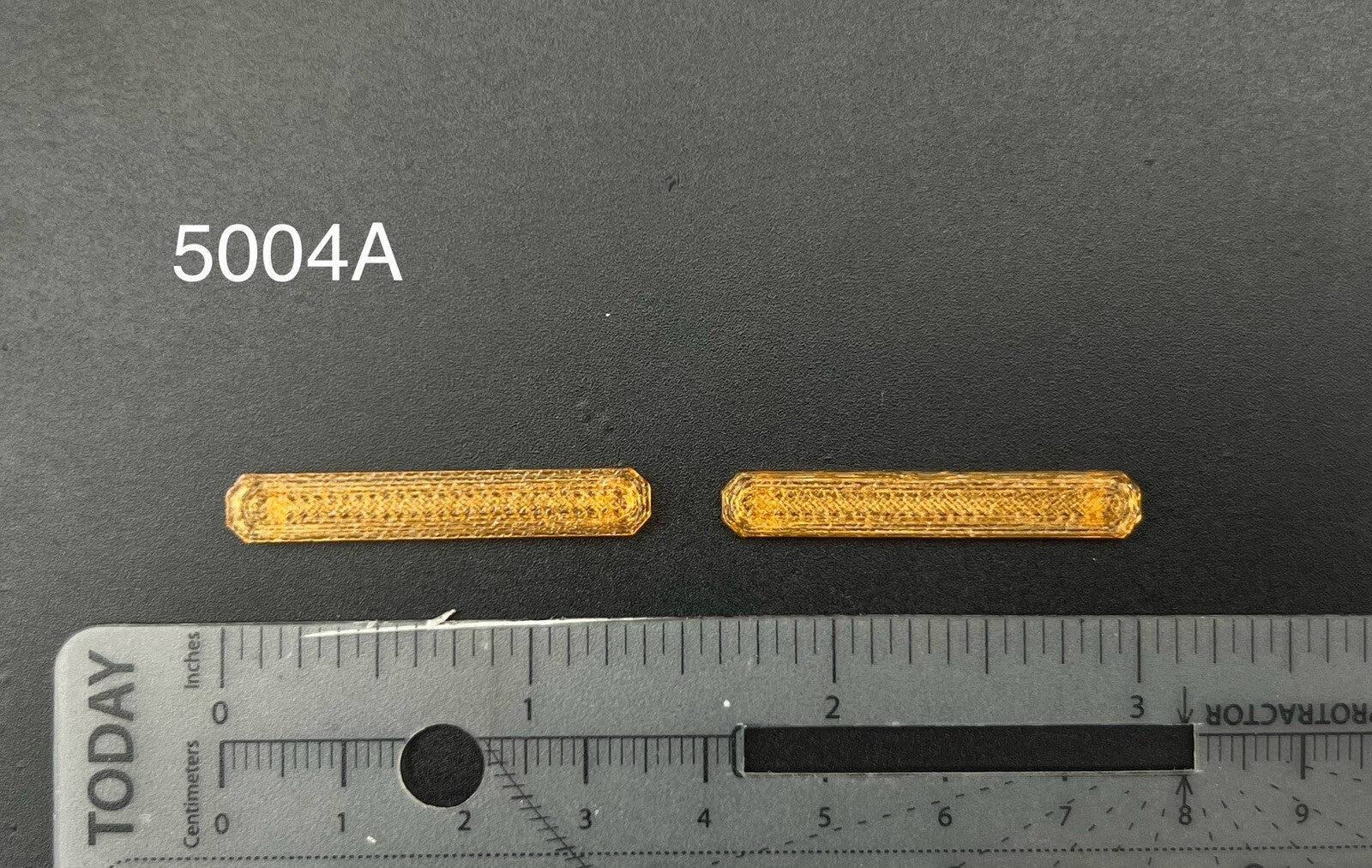 2 Pack 1/50 Amber Extra Long Code 3 2100 Lightbar TWH WSI First Gear Truck0