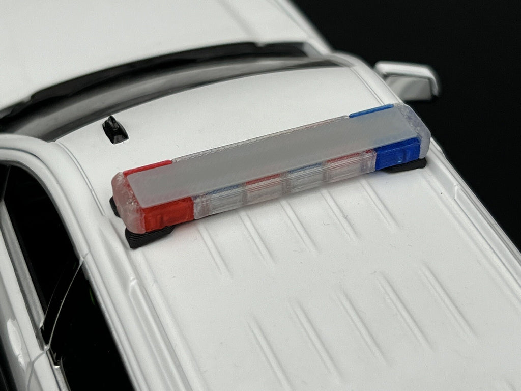 1/24 25 27 LED Ready Whelen Edge Lightbar Blue Red Nevada Highway Patrol Police2