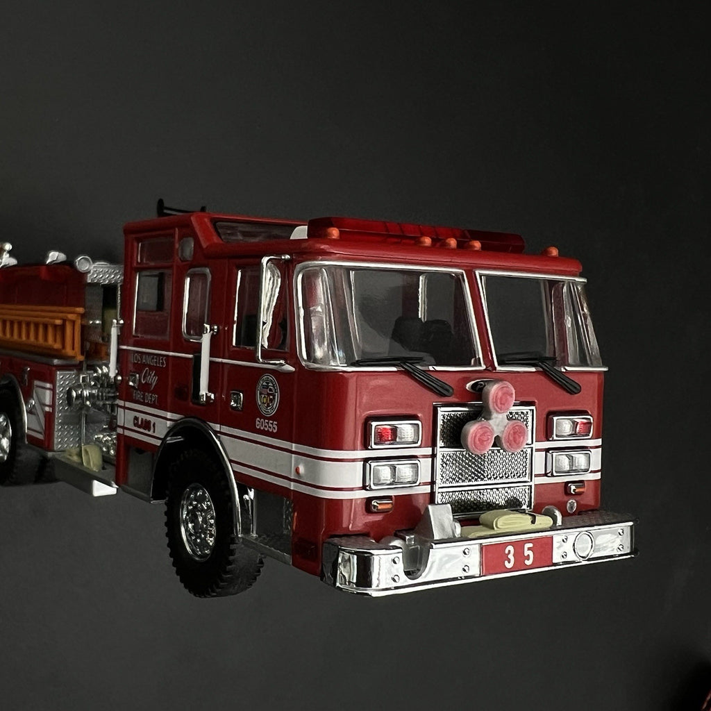 2 Pack 1/64 Roto Ray Red Emergency Light Code 3 Fire Truck Engine Ladder4