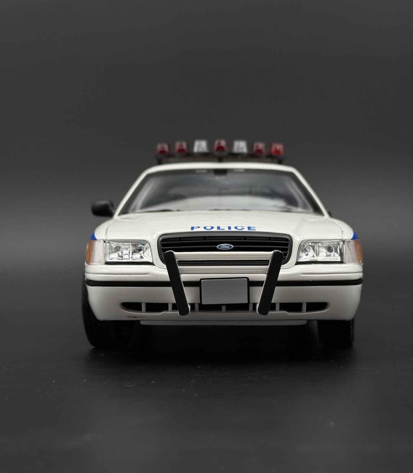 1/18 Scale NYPD Push Bumper New York Police Sheriff Highway Patrol Pushbar 18612