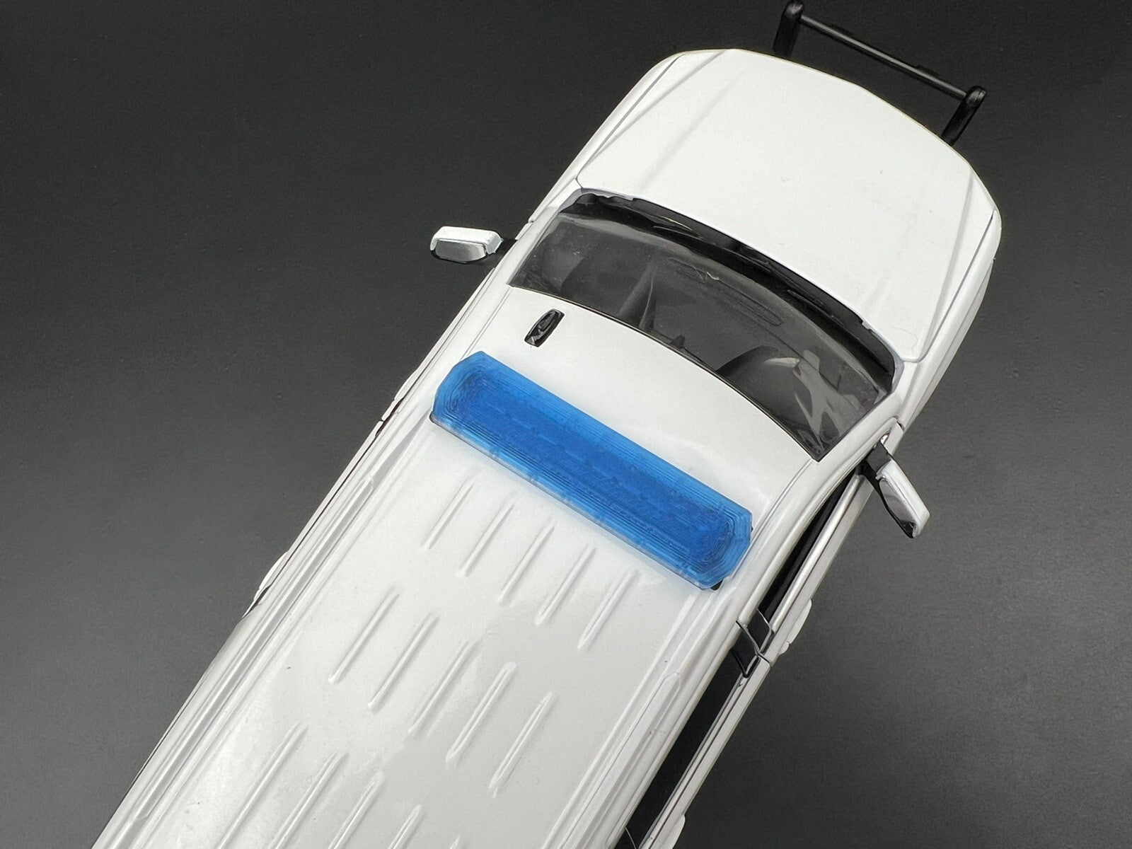 1/24 25 27 LED Ready Code 3 2700 Blue Lightbar Sheriff Highway Patrol Police4