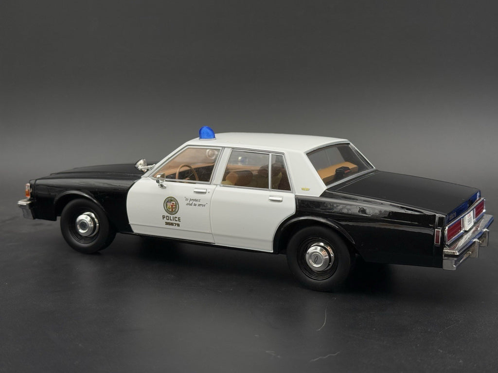 2 Pack 1/18 LED Ready Blue Fire Ball Teardrop Beacon Kojak Police 1827B4
