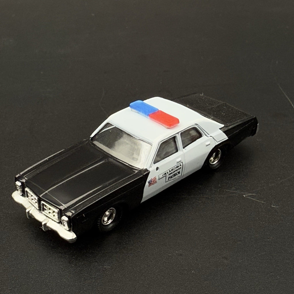 4 Pack 1/87 HO Scale Blue Red LED Style Whelen Lightbar Police Car 87017