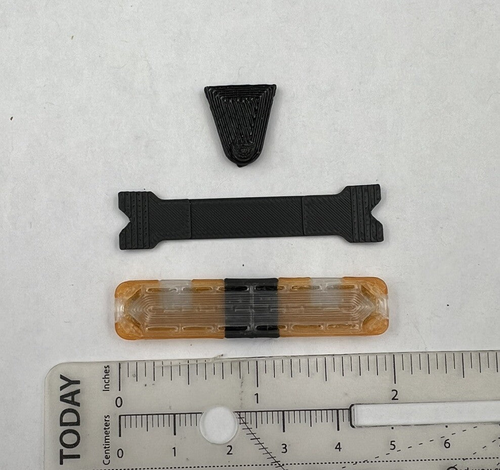 1/24 25 27 LED Ready Whelen Edge Lightbar Amber W/ Speaker Security Work Tow8