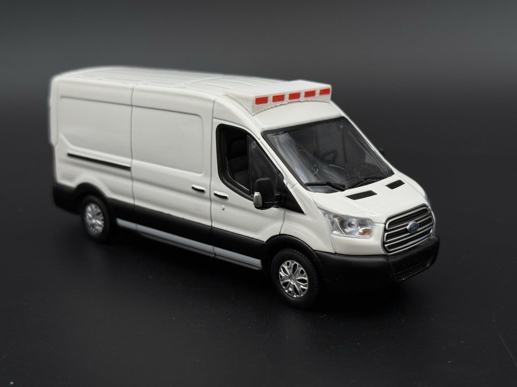 1/64 Scale Model Front Lightbar For Greenlight Ford Transit Van Ambulance 6453FR14