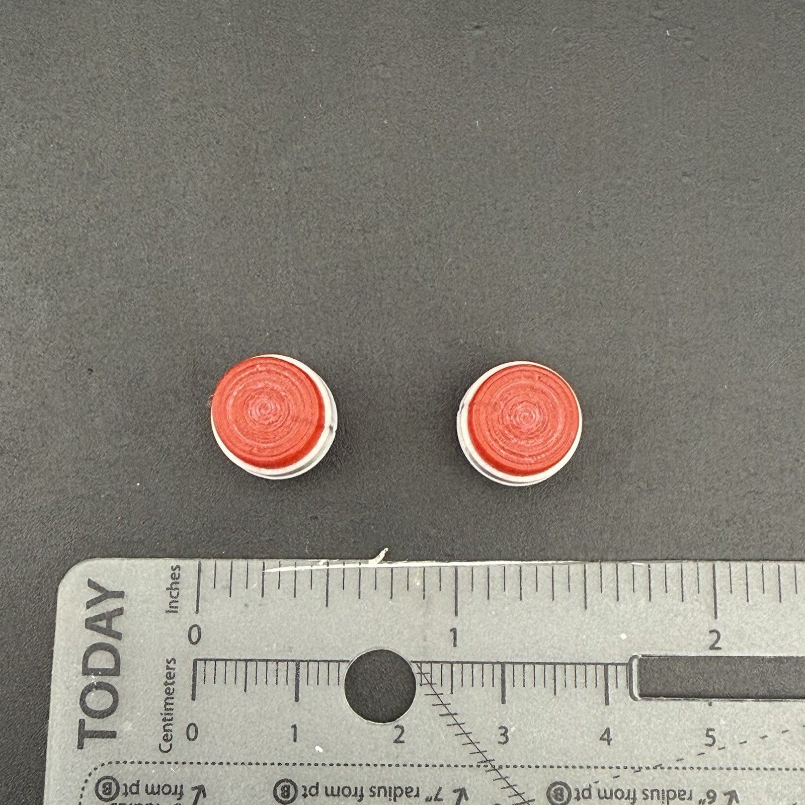 2 Pack 1/24 25 LED Ready Federal CJ 184 284 Beacon Red Police State Trooper 24551