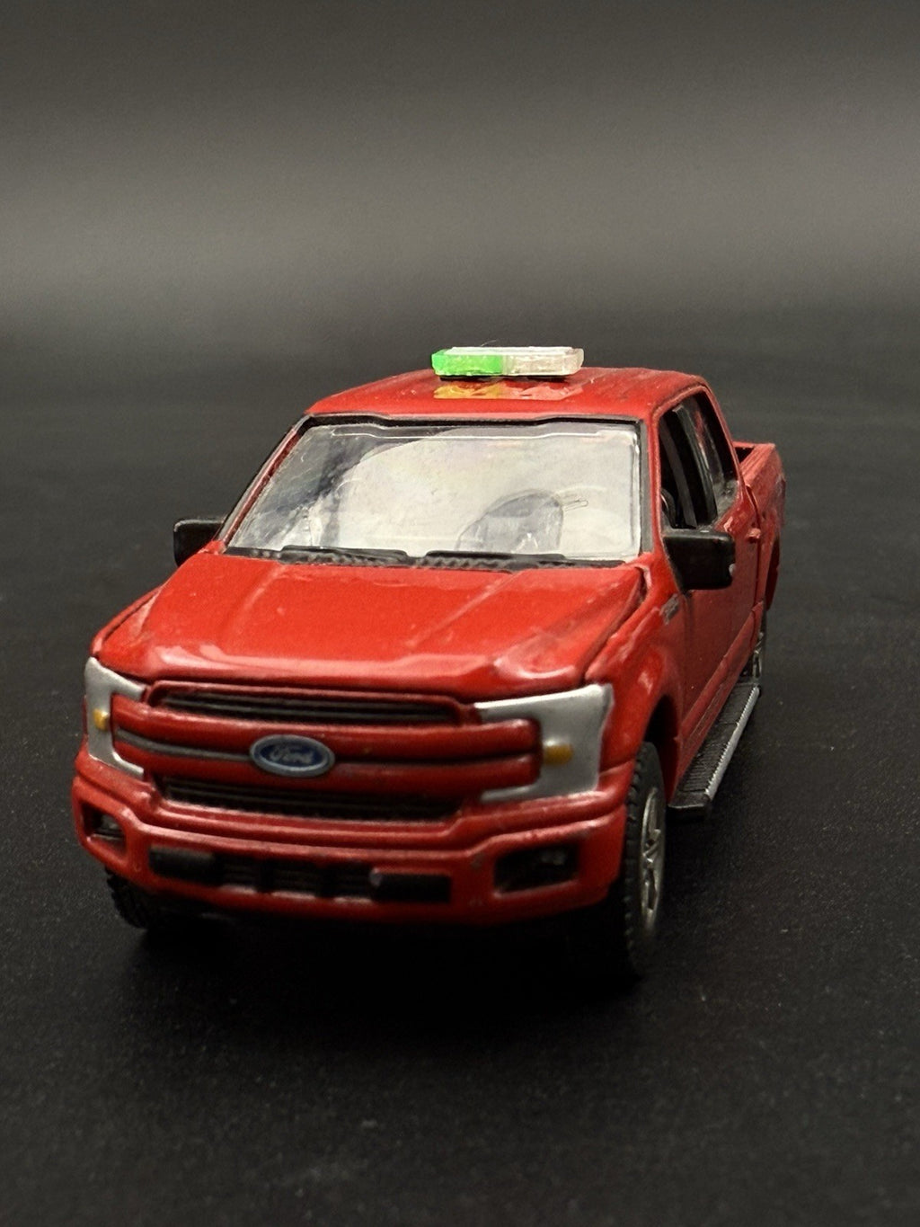 2 Pack 1/64 Mini Whelen Edge Green Clear Lightbar Work Truck Security8