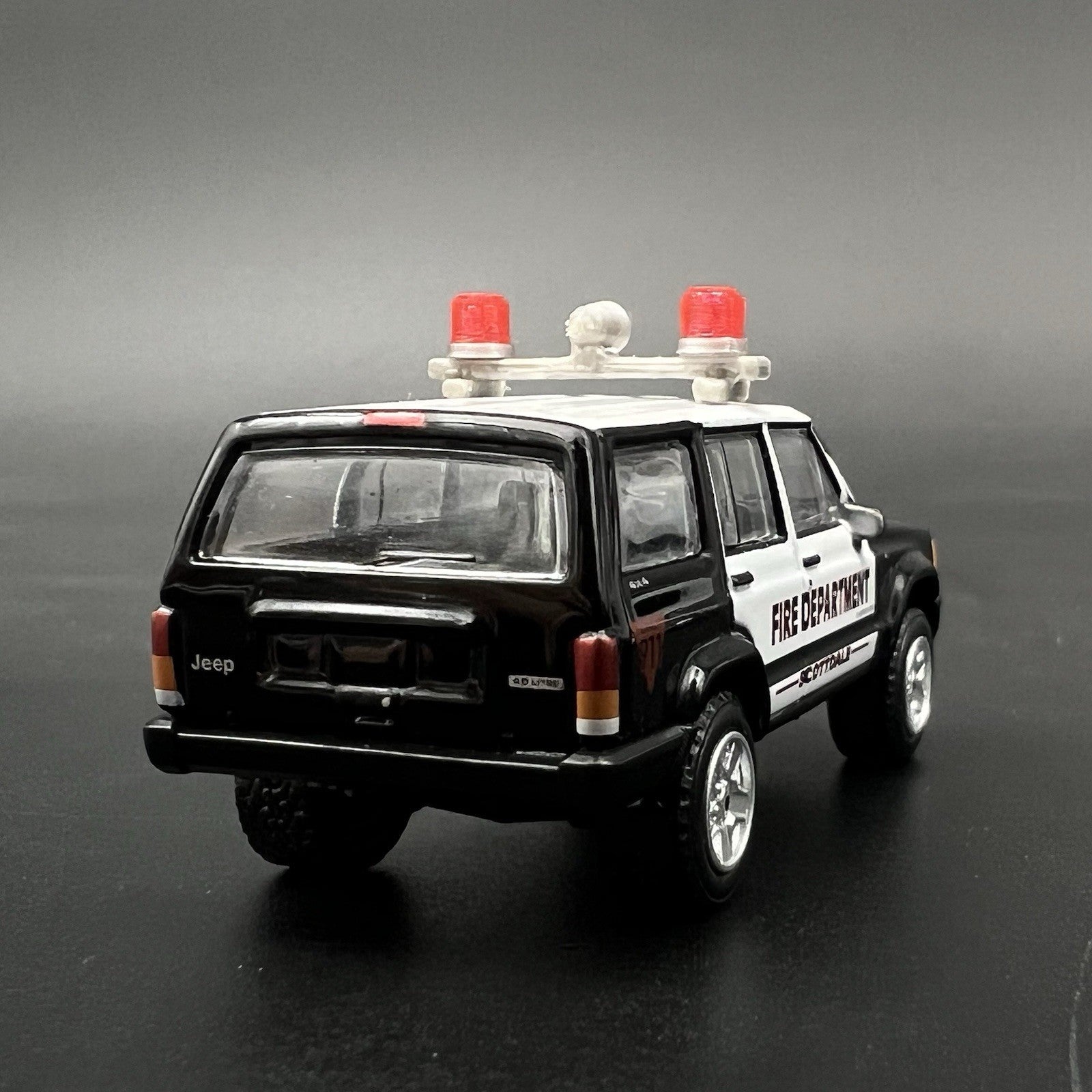 2 Pack 1/64 Red Mars Skybolt Beacon Lightbar Siren Speaker Police Sheriff8
