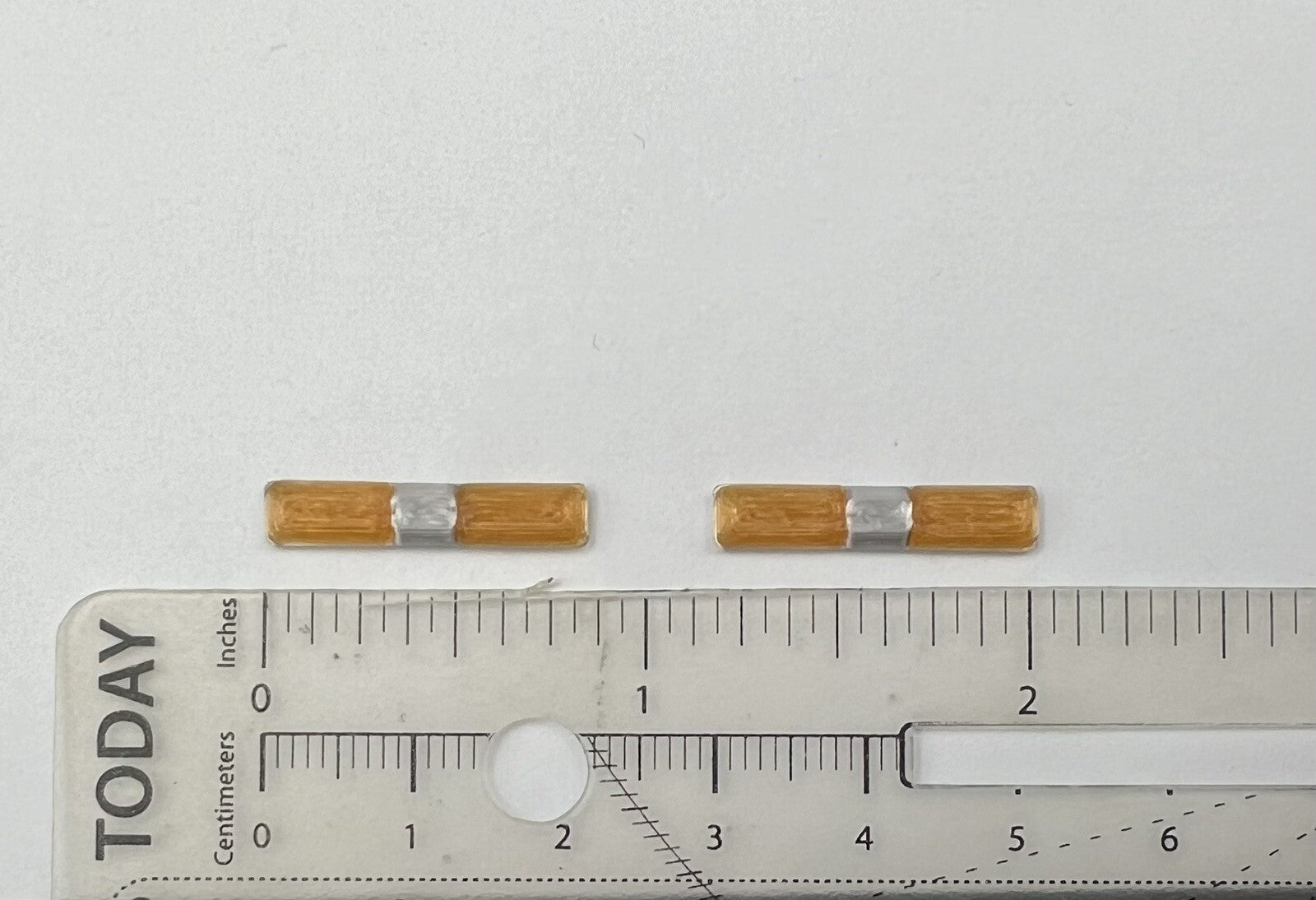2 Pack 1/64 Code 3 LP6000 Amber Lightbar Greenlight Construction Tow Work Truck1
