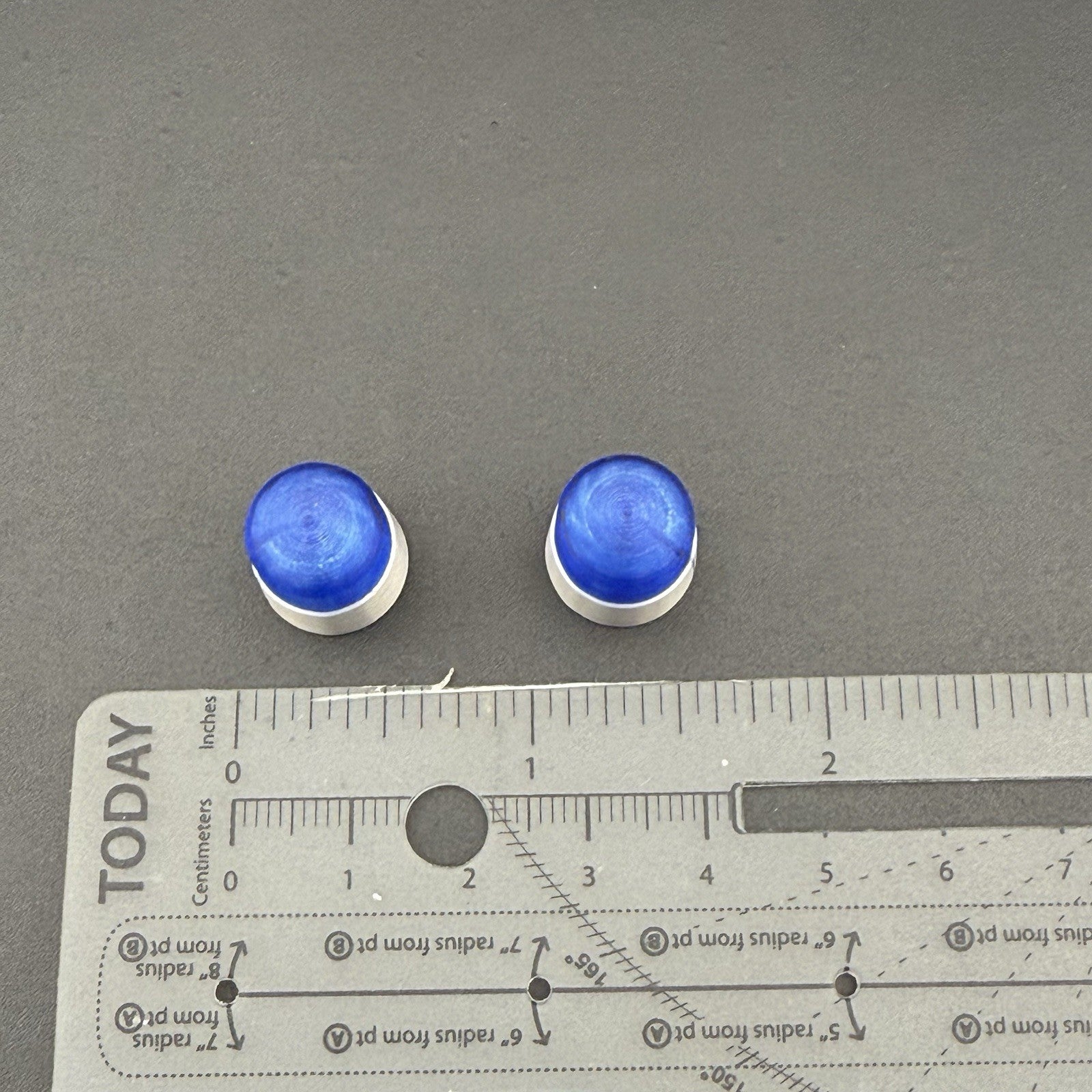 2 Pack 1/18 LED Compatible Blue Beacon Ray Lightbar Police Fire Sheriff12
