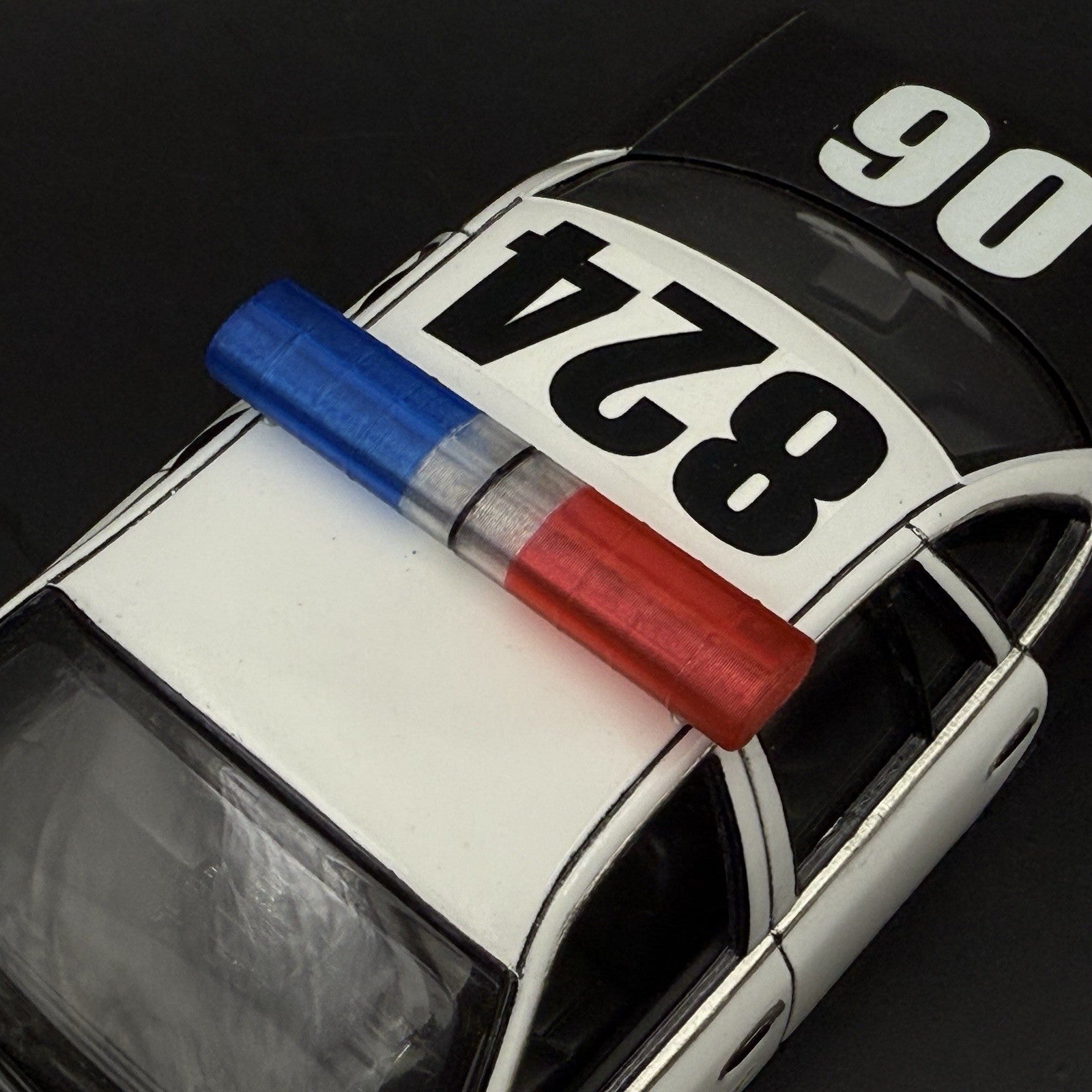 1/24 1/25 LED Compatible AeroDynic Lightbar Blue Red Clear Police Sheriff9