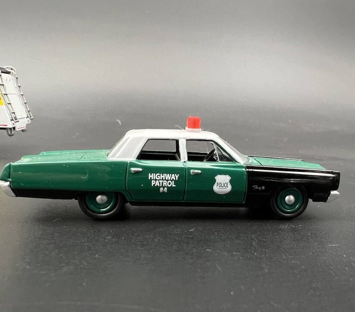 4-Pack 1/64 Scale Model Vintage Red Beacon Lightbar Michigan Police Fire 6415R1