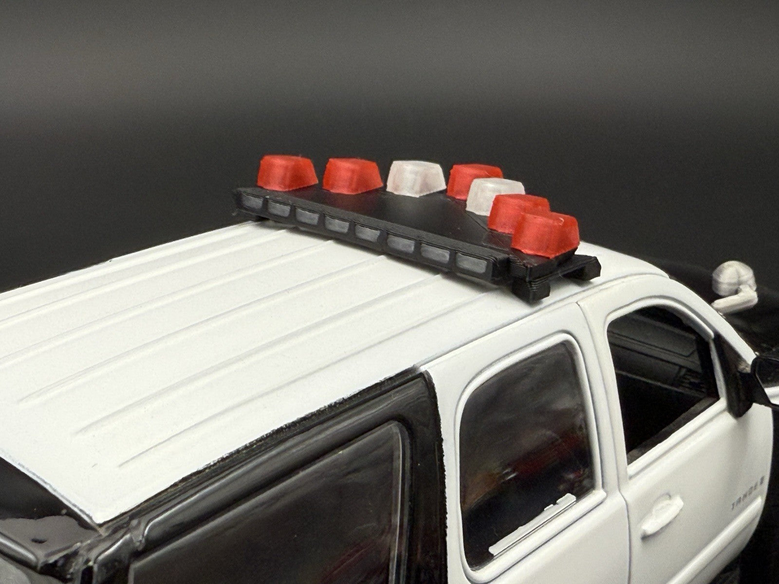 1/24 25 Scale Model LED Ready NYPD Federal Vector Lightbar Police Pre-2008 243211