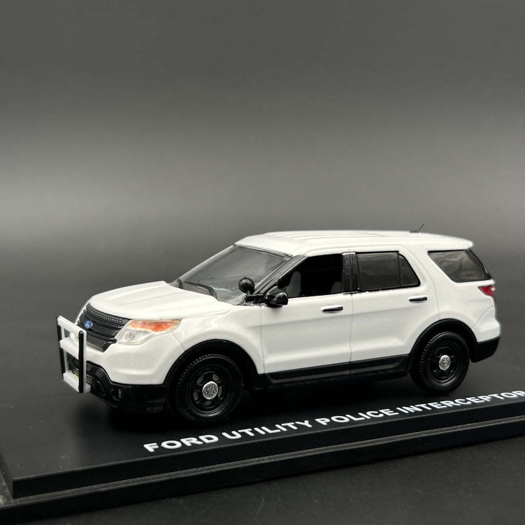 2 Pack 1/43 NYPD Style Sedan + SUV Push Bumper New York Police Sheriff12
