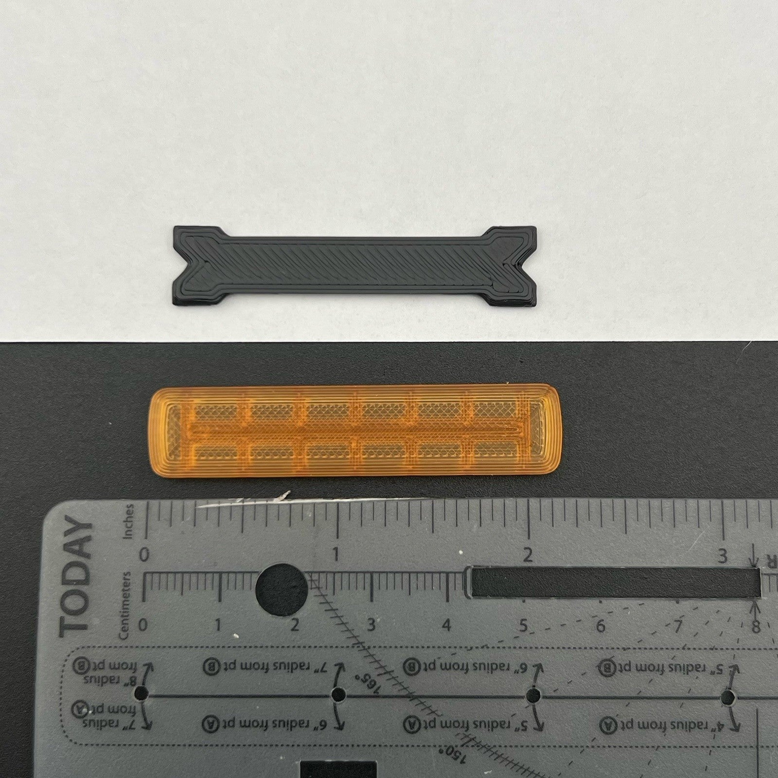 1/24 25 27 LED Compatible XL Legend Amber Lightbar Park Work Security Tow Truck1