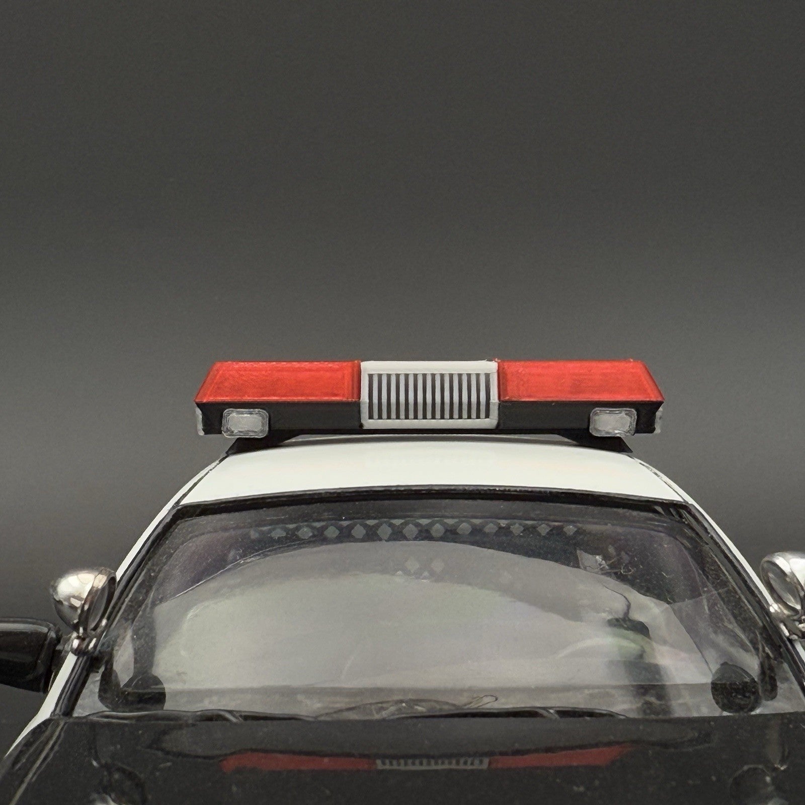 1/18 Scale Red Chrome Streethawk Lightbar New York Police Sheriff Fire7