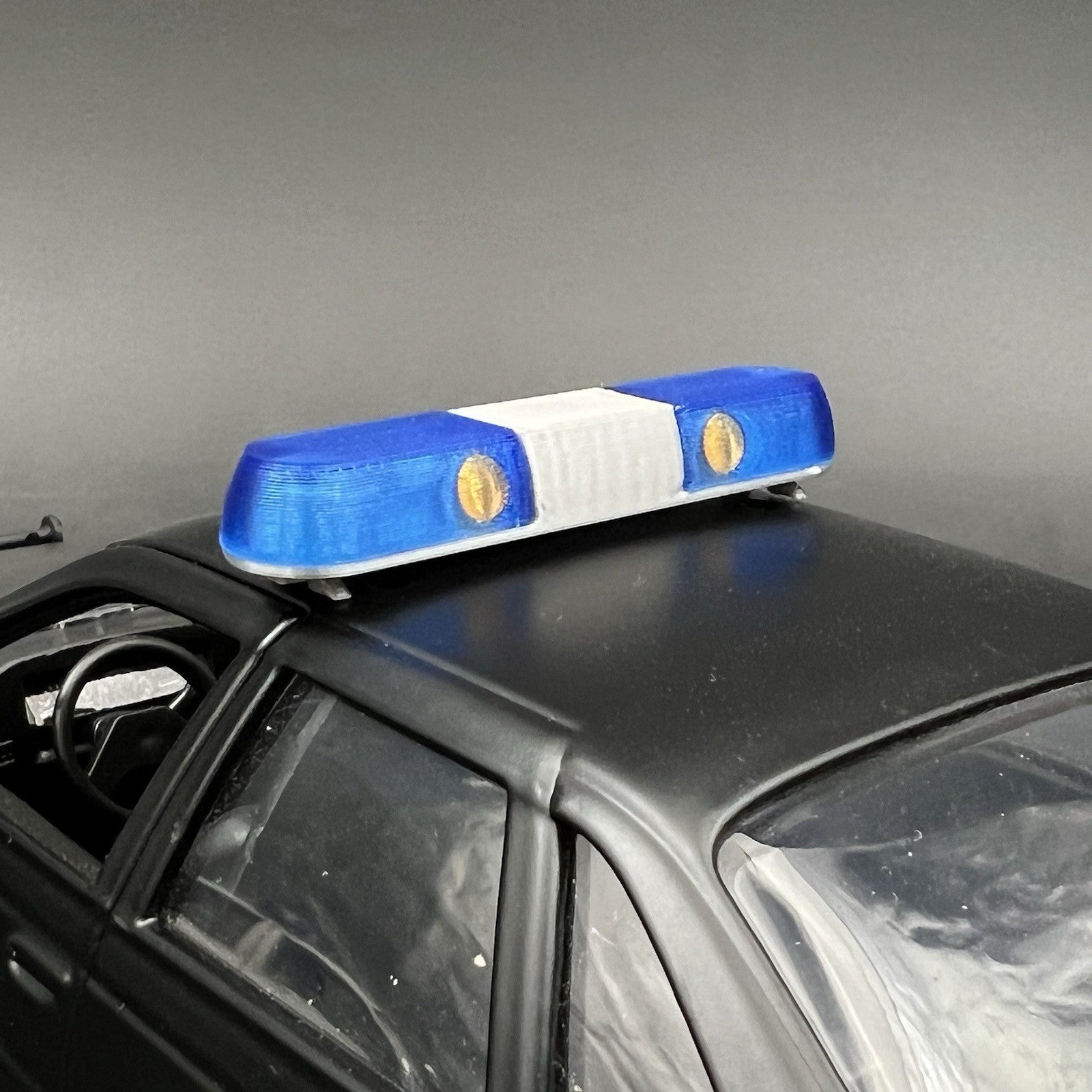1/24 1/25 Blue Whelen 80H 90H 8000 Lightbar Police Sheriff Fire Highway Patrol2