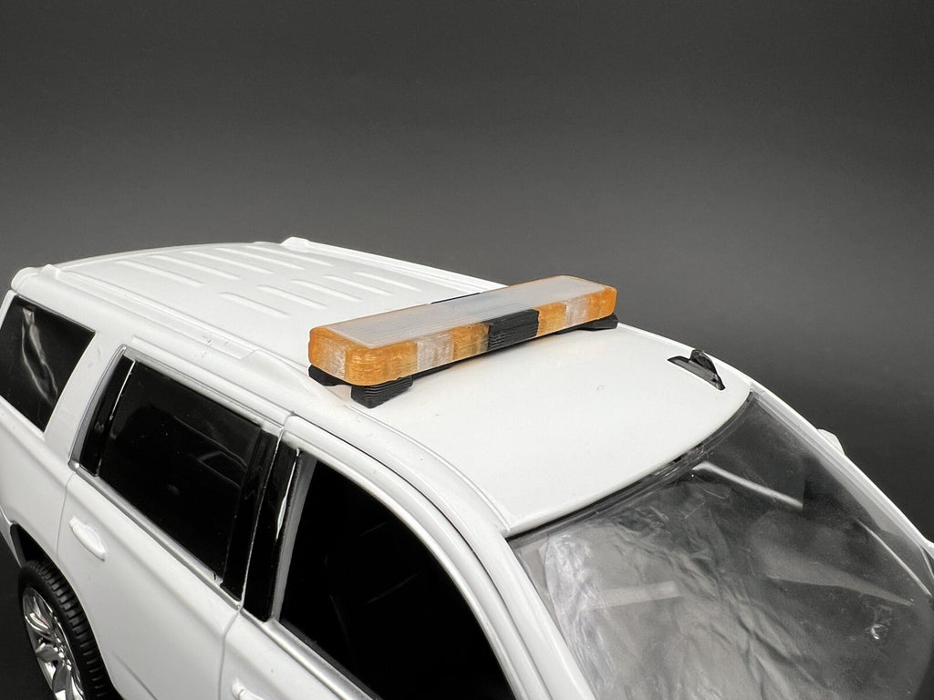 1/24 25 27 LED Ready Whelen Edge Lightbar Amber Security Work Tow Construction7