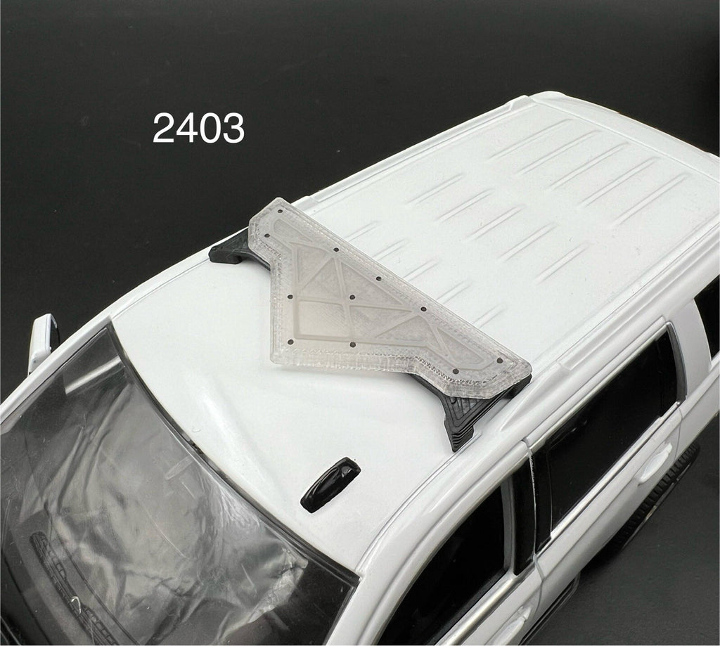 1/24 25 Scale Model LED Compatible Federal Valor Lightbar Police Sheriff 24030