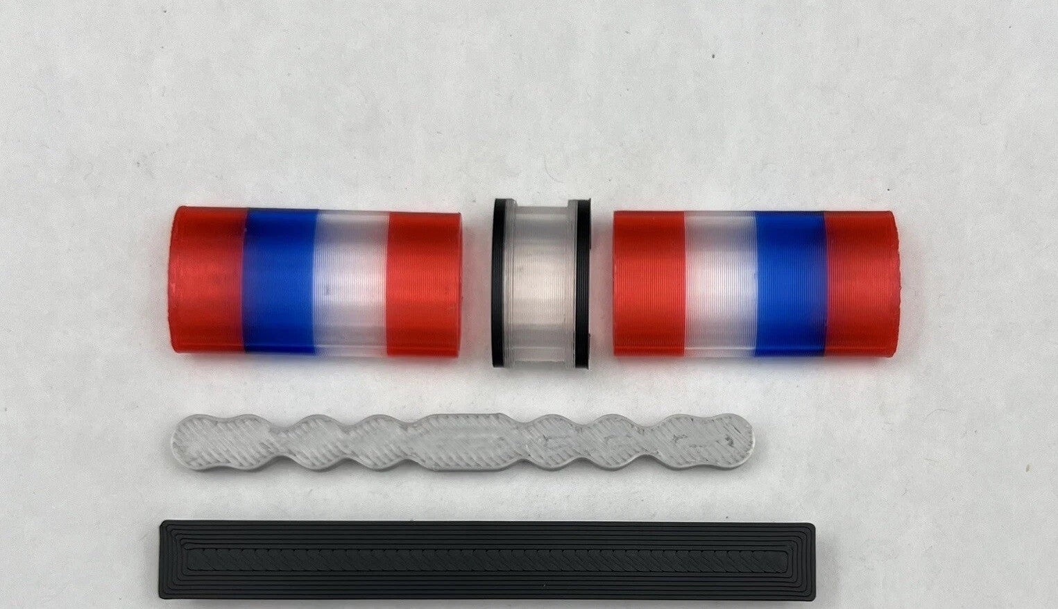 1/24 25 Scale Model Jetstream Lightbar Oklahoma Highway Patrol Blue Red 2419 OHP1