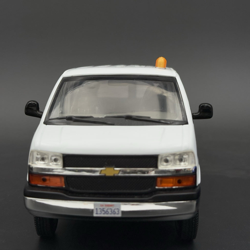 2 Pack 1/24 25 LED Ready Amber Yellow Fire Ball Teardrop Beacon Security Work2