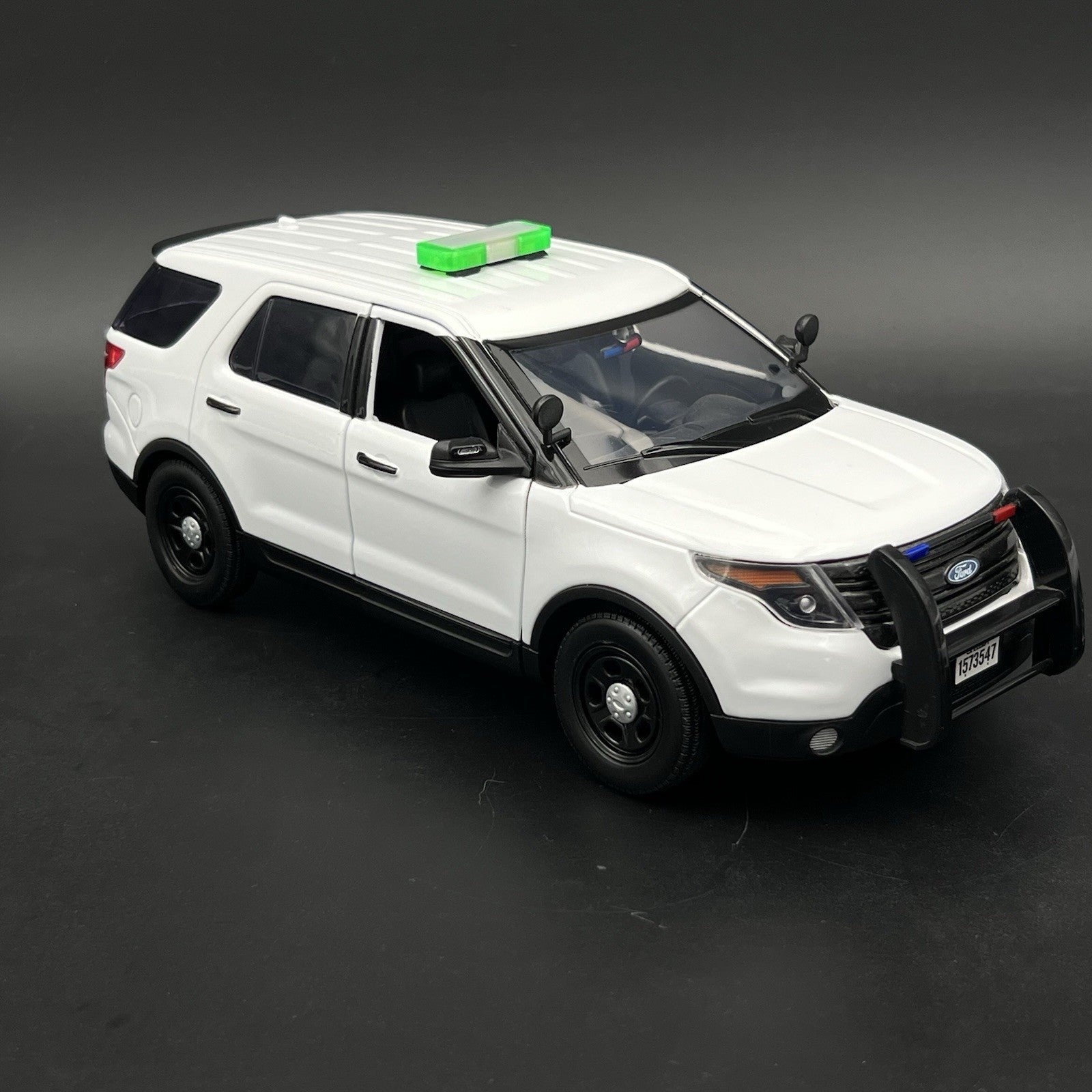 1/18 Mini Whelen Edge Lightbar Clear Green Gray Top Cover10
