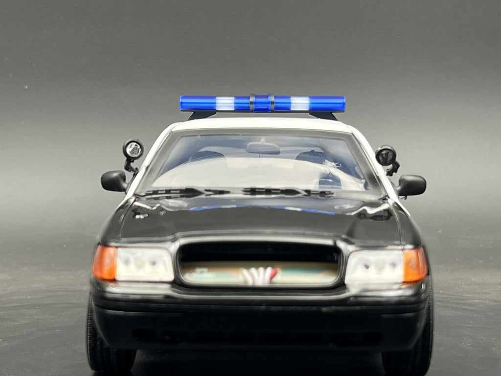 1/18 LED Ready Jetstrobe Jetstream Lightbar Blue Clear State Police Sheriff10