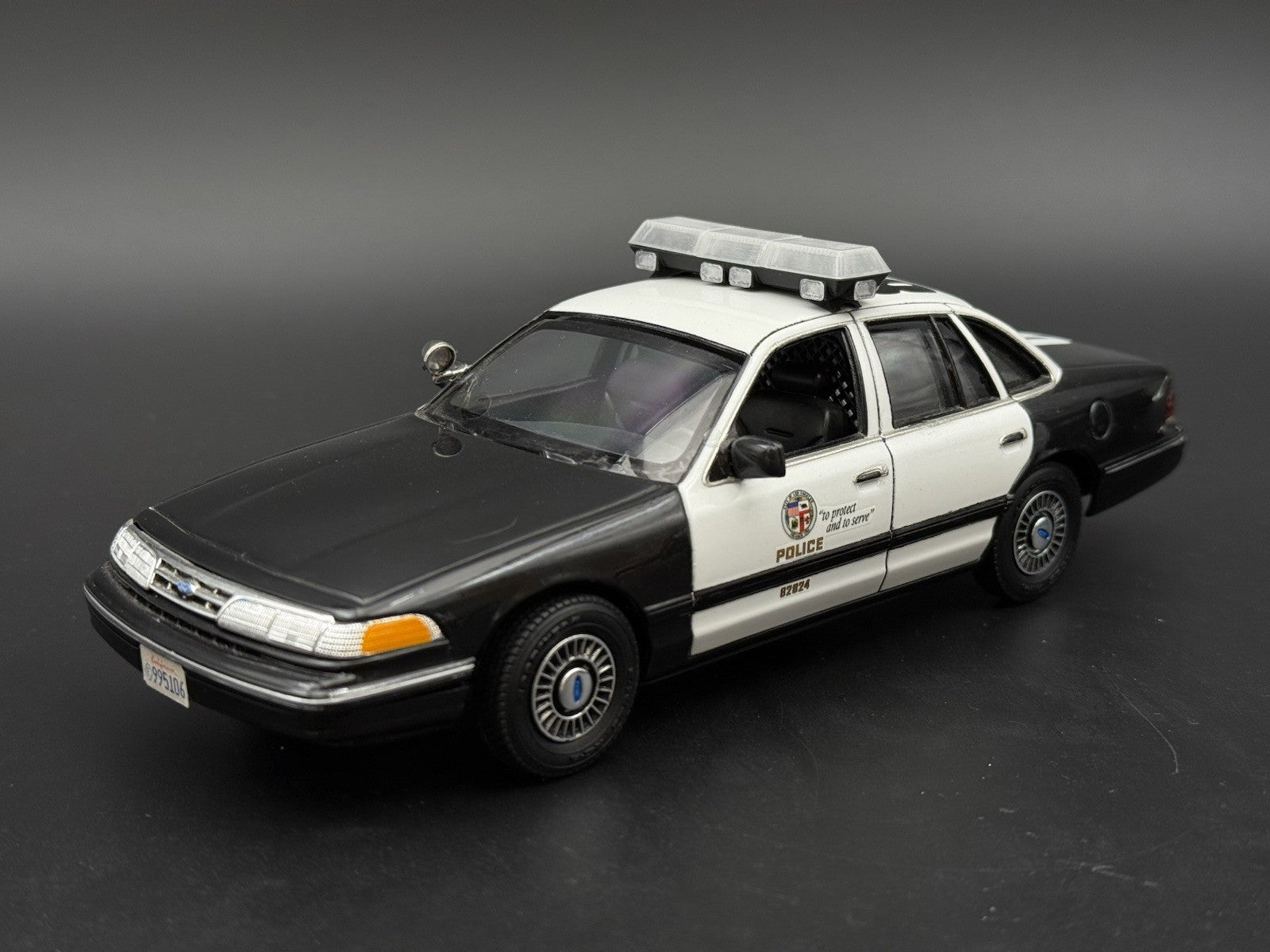 1/24 25 Scale Clear Streethawk Lightbar Police 24642