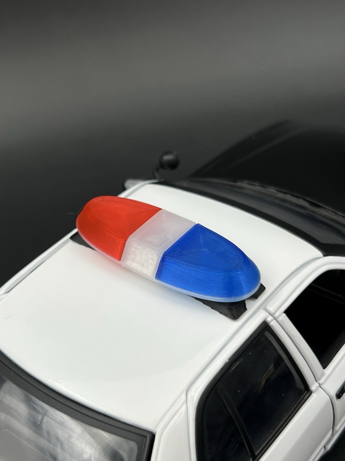 1/18 Blue Red Federal Signal Vista Lightbar Police Sheriff SUV Car Ford Chevy8