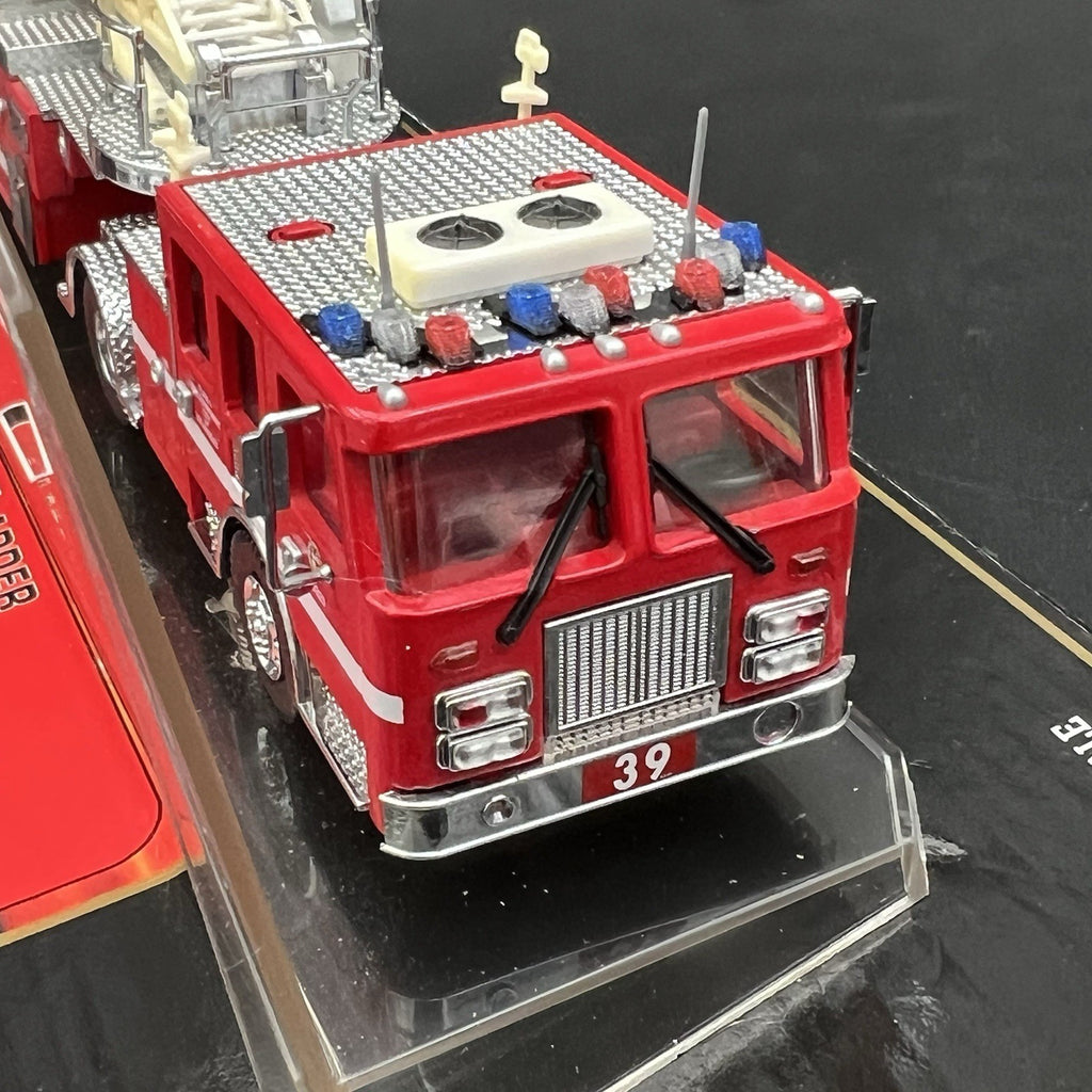 3 Pack 1/64 Blue Red Split Vector Lightbar Fire Truck Engine Police Code 38