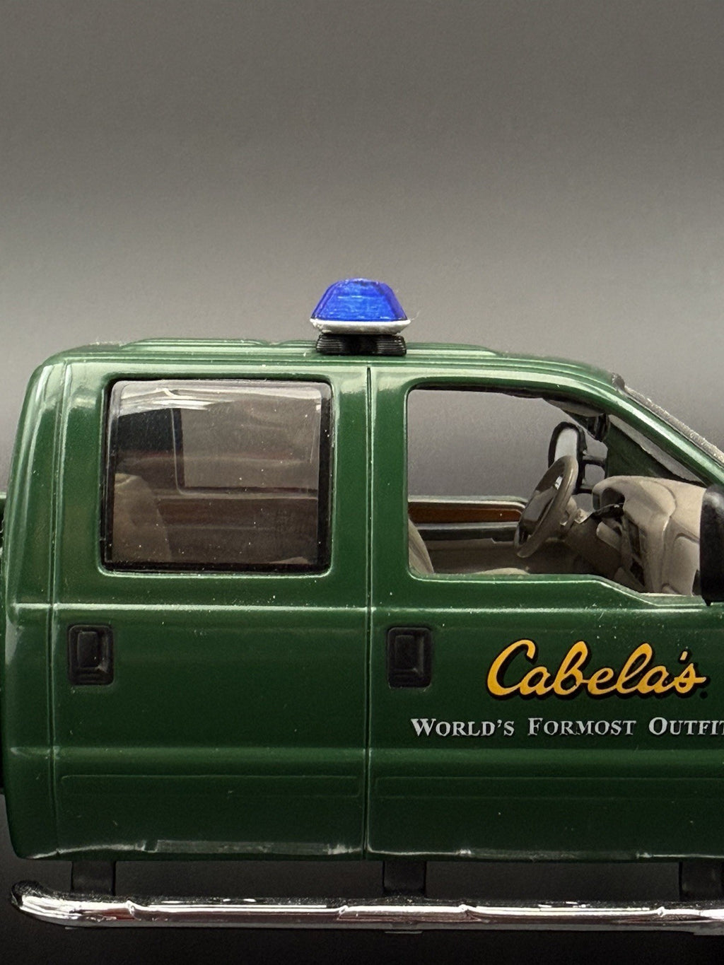 1/32 Blue Chrome Code 3 LP6000 Lightbar Police Fire 3207ChromeB8