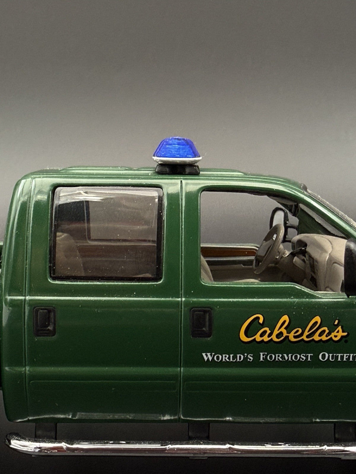 1/32 Blue Chrome Code 3 LP6000 Lightbar Police Fire 3207ChromeB8