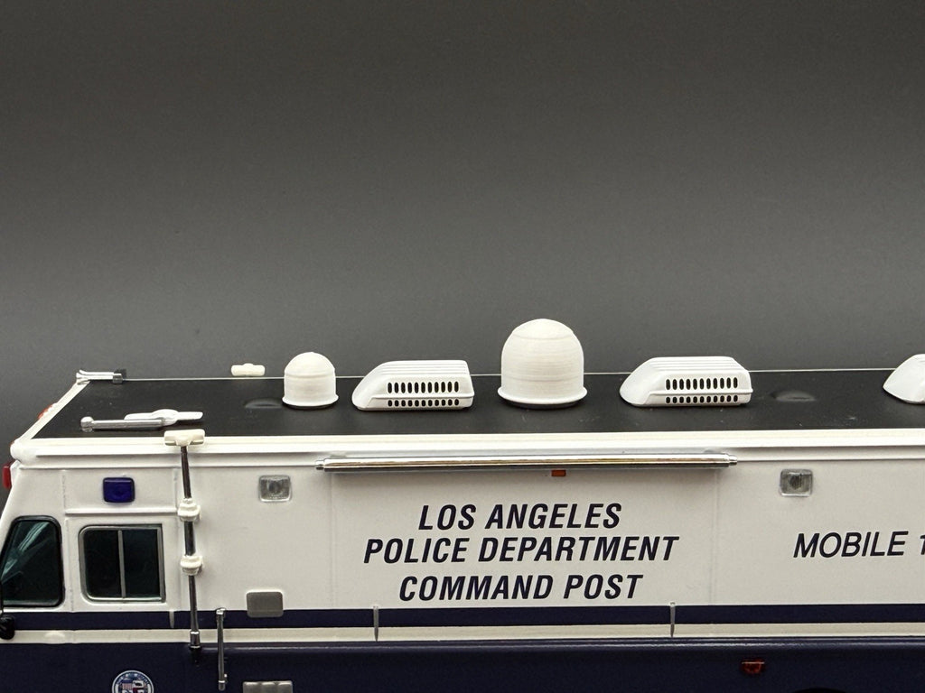 2-Pack 1/64 Scale Model Satellite TV Antenna RV Command Post 6454 WHITE2