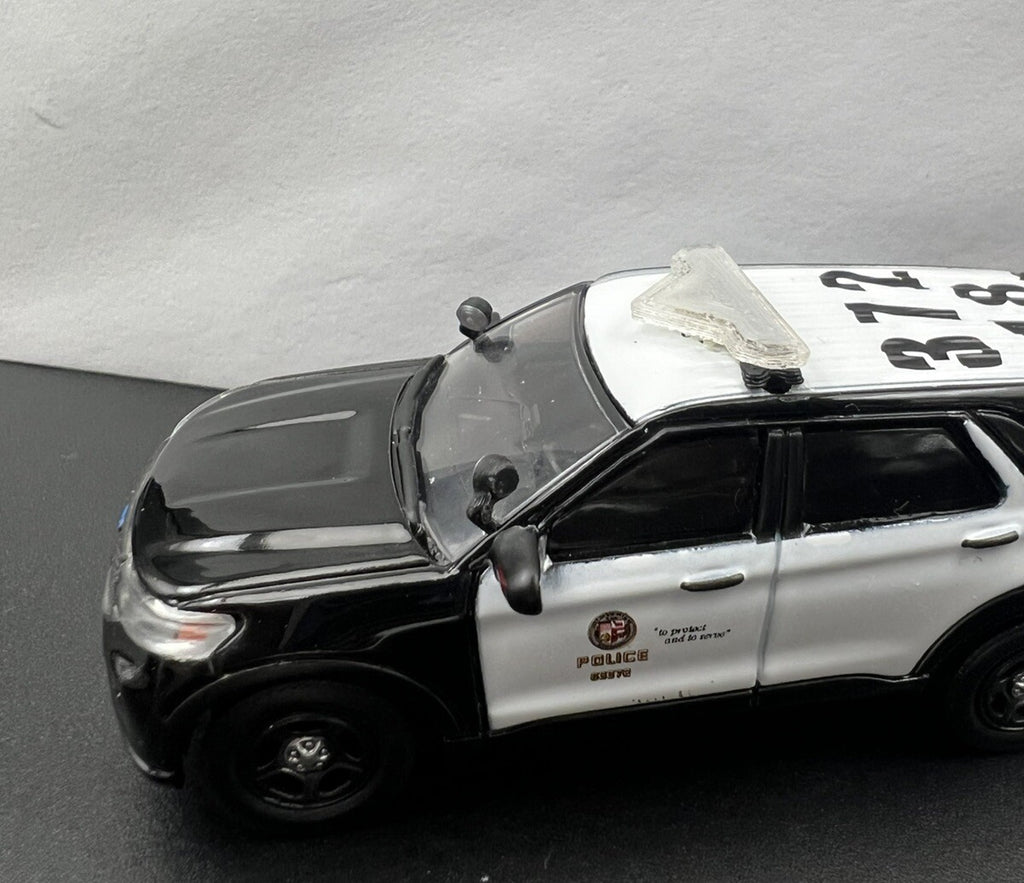 4-Pack 1/64 Scale Model Spotlights For Greenlight Fire Police Car SUV 64216