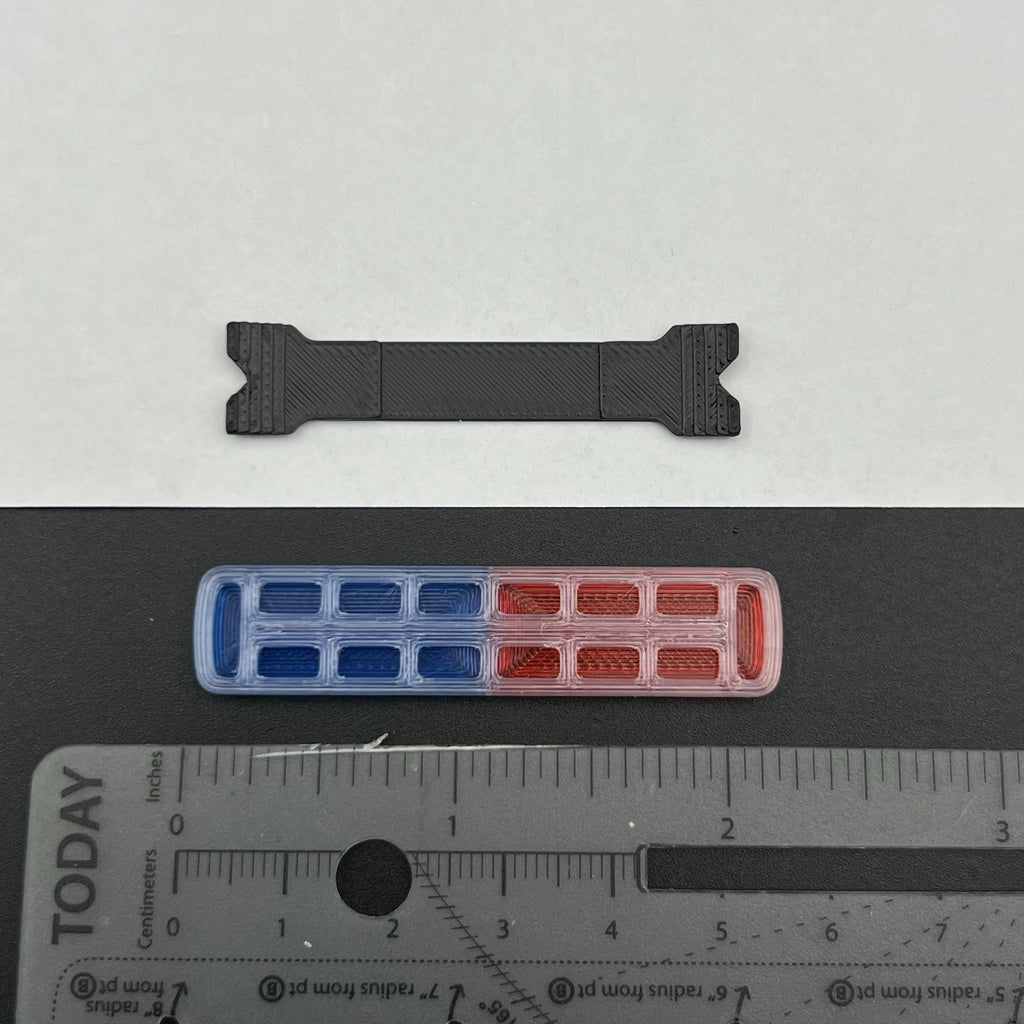 1/24 25 27 LED Compatible Tahoe Width XL Legend Lightbar Blue Red Sheriff Police2