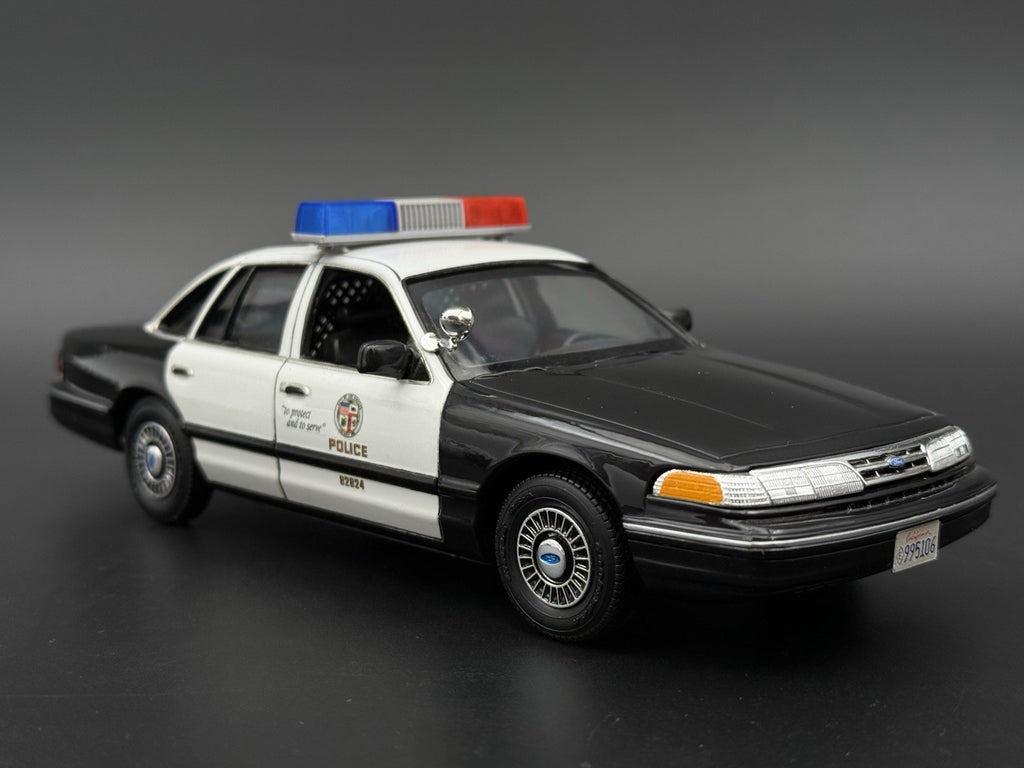 1/24 25 Blue Red California Twinsonic Lightbar Police Sheriff Highway Patrol9