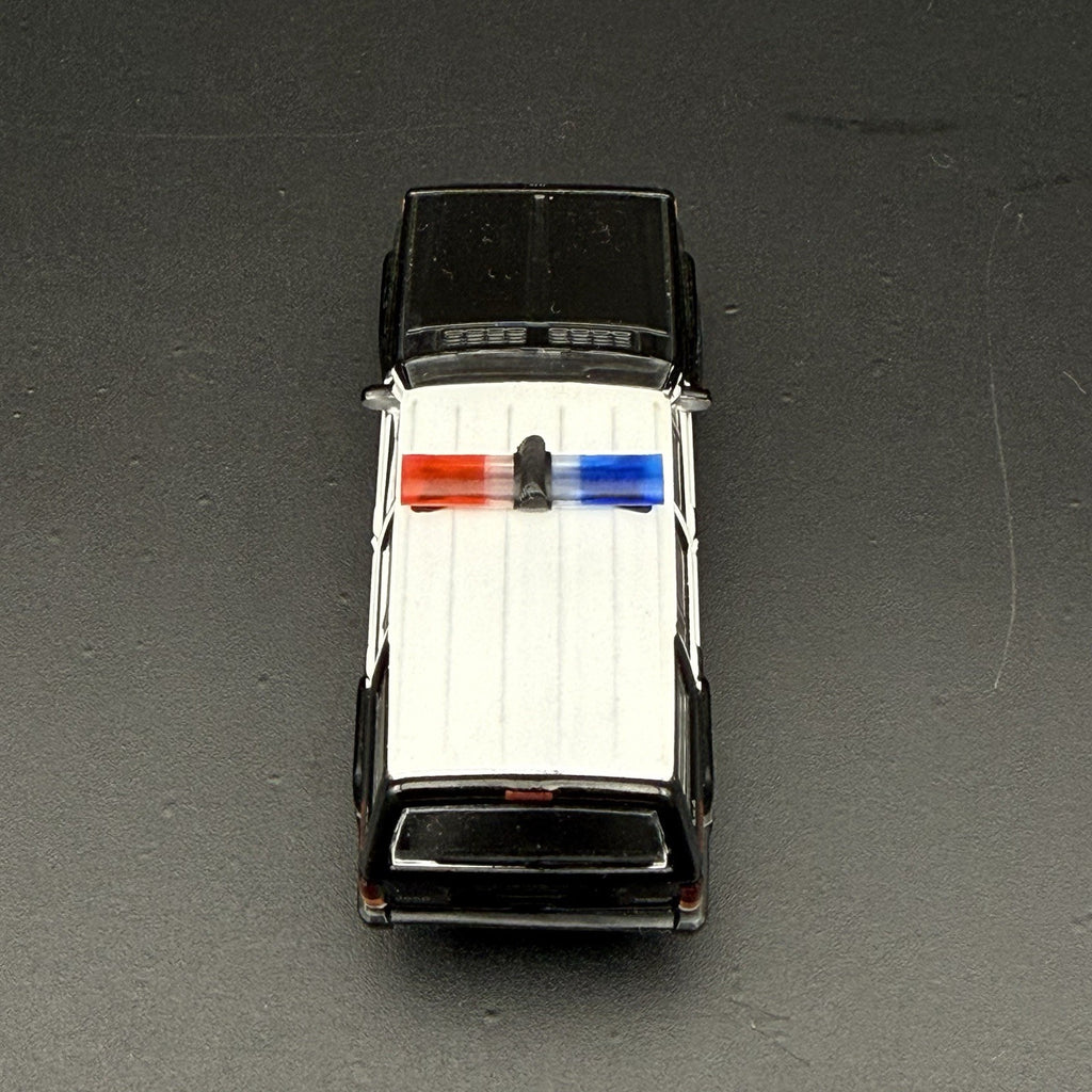 2-Pack 1/64 Scale Model Jetsonic Blue Clear Red Lightbar Police 6424BCR7